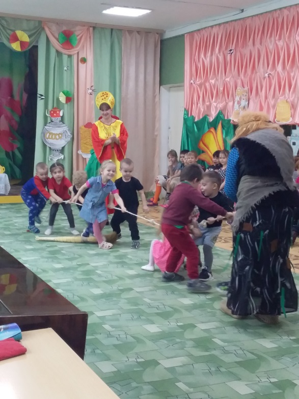 Сценарий праздника в детском саду
 « Румяная Масленица»
